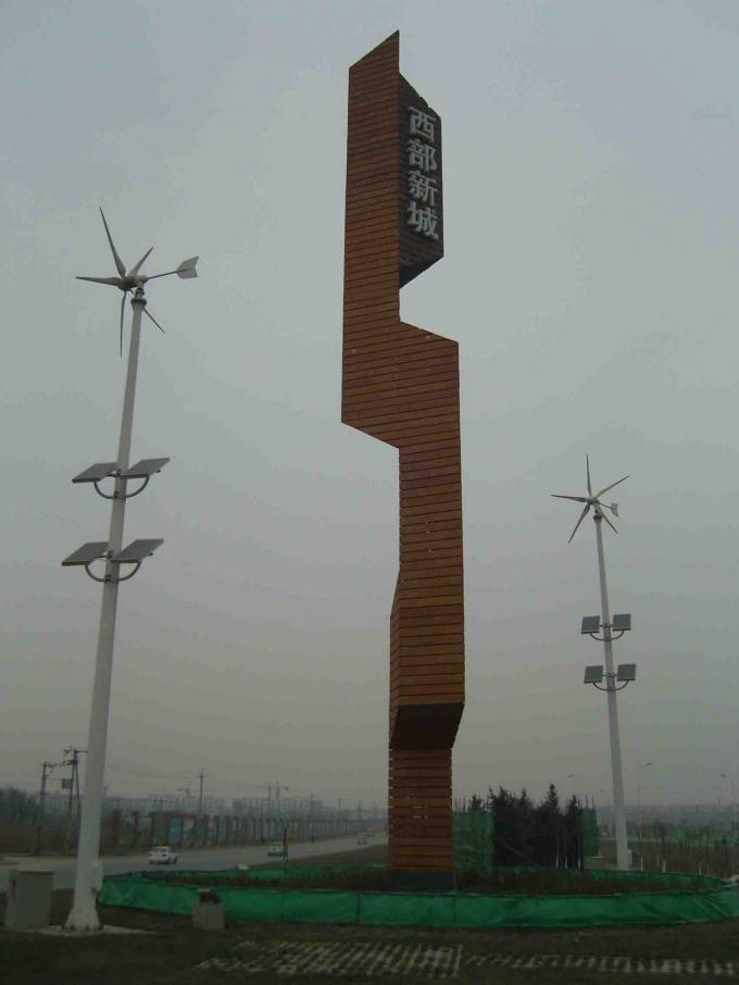 Beleuchtungs-Wind-Solarstraßenlaterneim Freien mit Windkraftanlage-Generator