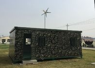 China 4M Windkraftanlage installieren auf die Wind-Generator-Versorgungs-Energie des Behälter-400W für das bewegliche Haus Firma