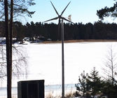 Windkraftanlage 3KW auf Gitter-Stromnetz-niedrigem Wind-Anfang verringern elektrischen Bill