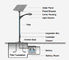  Hohe leuchtende Straßenlaterne-Unterstützung 60W Solar-LED für 3 bewölkte Tage mit Sonnenkollektor