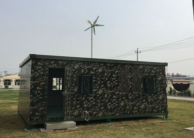 4M Windkraftanlage installieren auf die Wind-Generator-Versorgungs-Energie des Behälter-400W für das bewegliche Haus